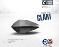 Clam 3d sculpture. DIY Welding Plan. Digital files (.pdf, .dxf CNC Cutting)