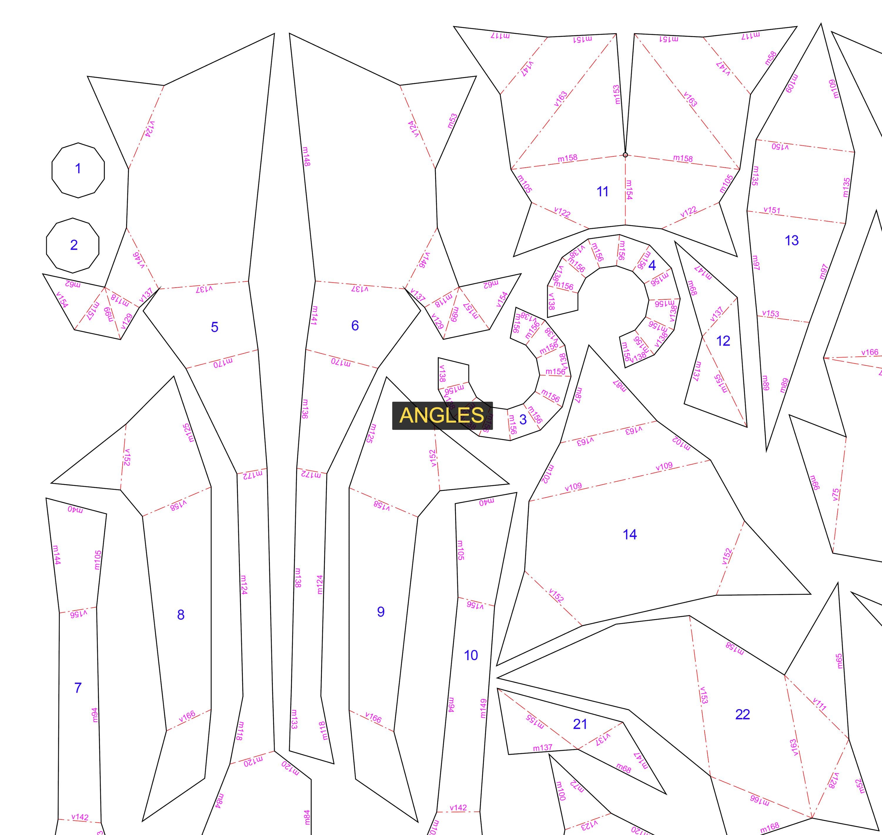 Sea horse! Weld it yourself with Digital plan for metal: .pdf – scheme, .dxf – CNC cutting