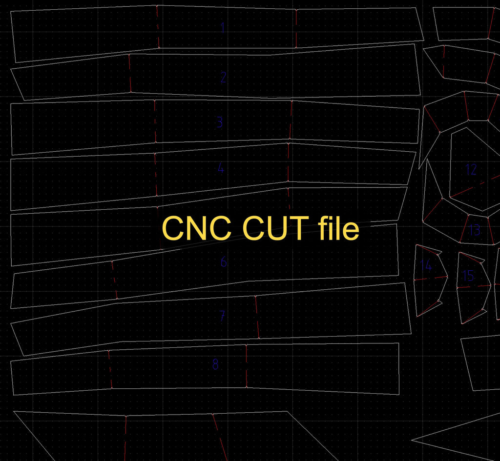 3D Metal Elephant DIY Welding Plan – CNC Files (.pdf & .dxf)