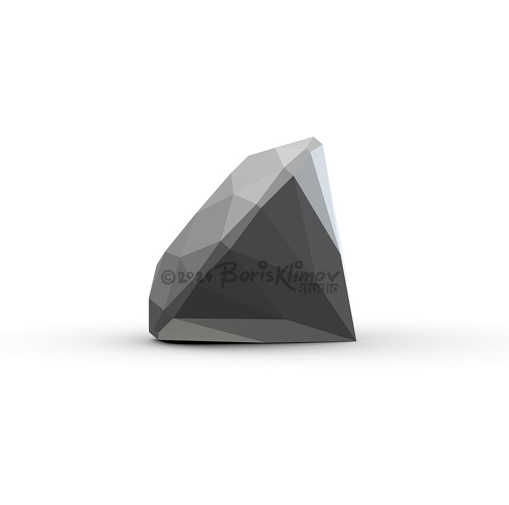 3D Diamond-V2 Welding Project: DIY Metal Sculpture (Digital Files .pdf, .dxf, CNC Ready)