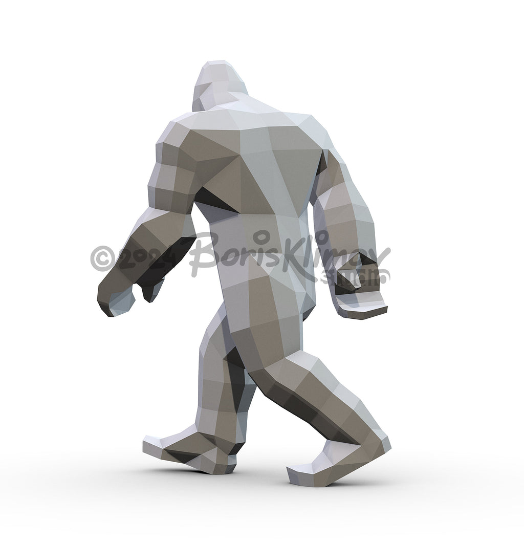 Weld a Sasquatch, Yeti, Bigfoot Welding Digital plan (pdf, dxf)