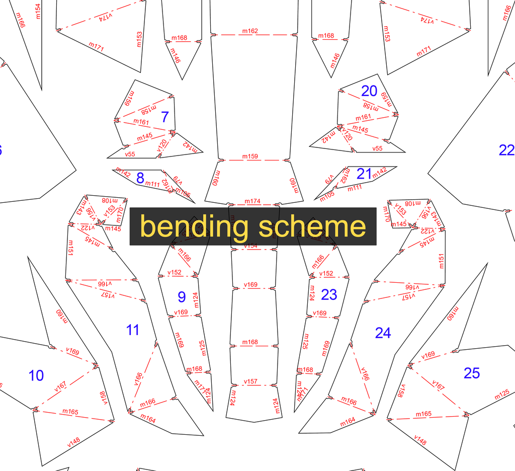 DIY Metal Coyote Welding Project, CNC Cutting Digital Plan (pdf & dxf)