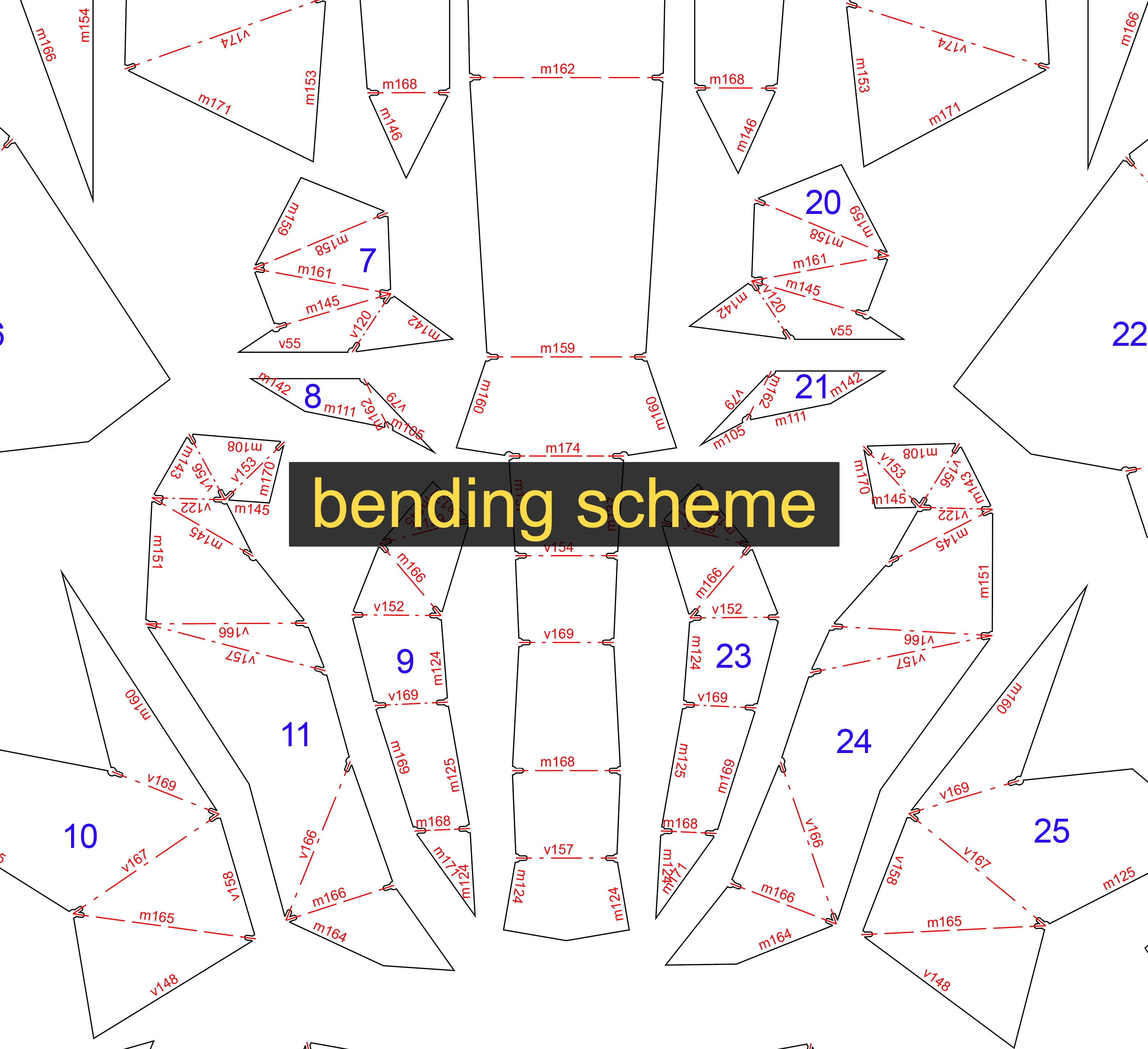 DIY Metal Coyote Welding Project, CNC Cutting Digital Plan (pdf & dxf)
