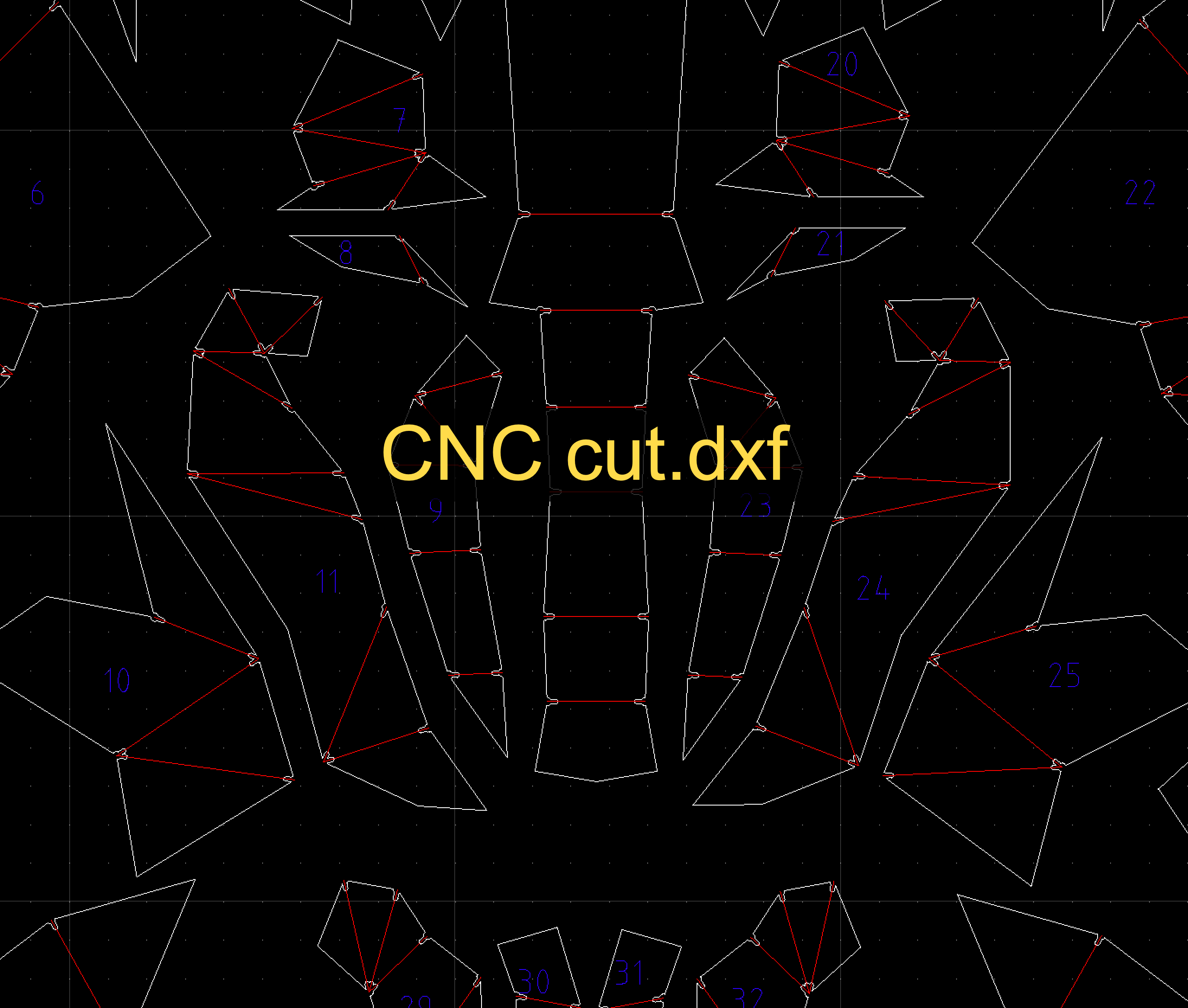 DIY Metal Coyote Welding Project, CNC Cutting Digital Plan (pdf & dxf)