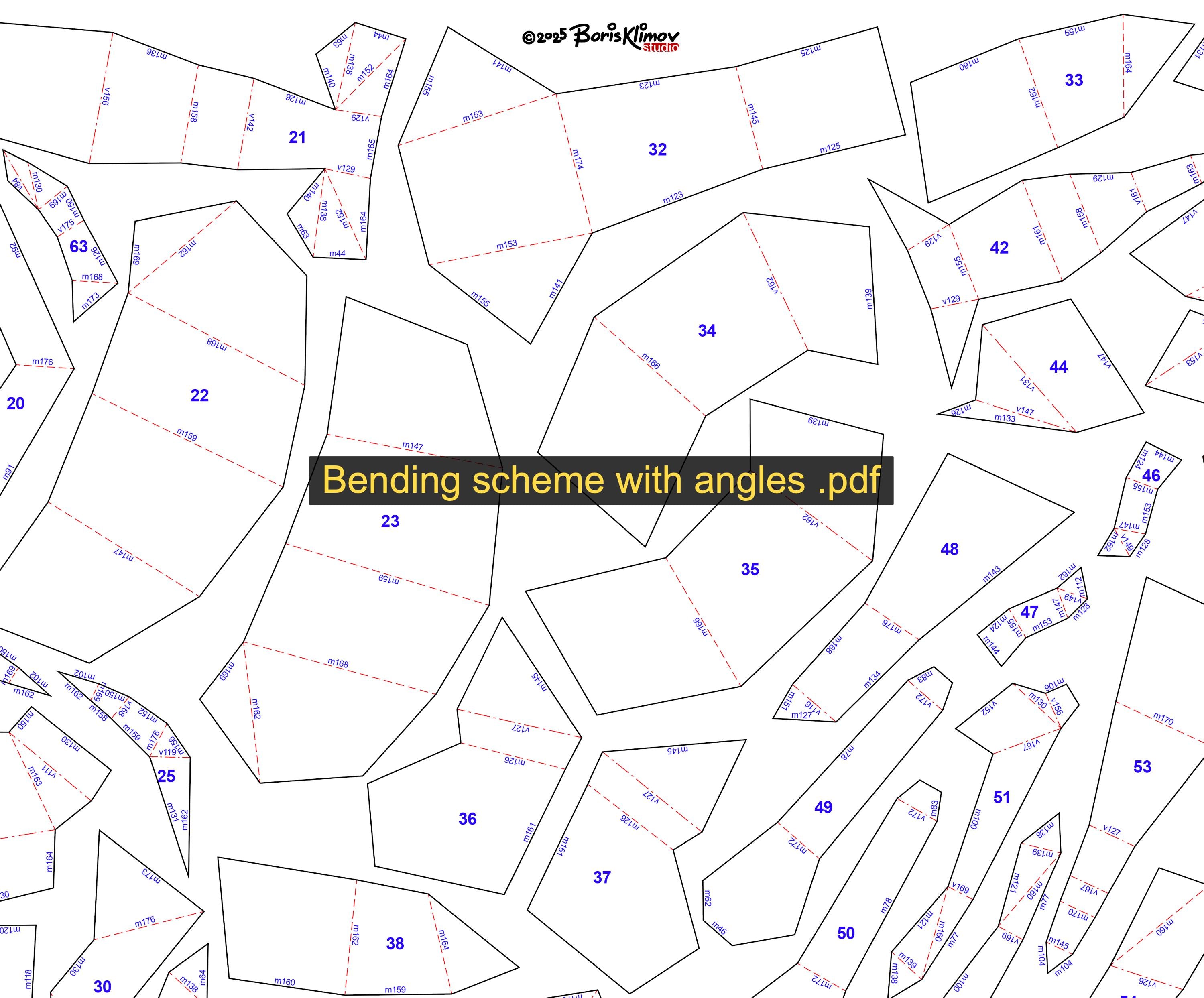 Rat standing. DIY Welding Plan. Digital files (.pdf, .dxf CNC Cutting)