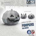 Halloween Pumpkins Metal Welding DIY Plan (Digital Files .dxf .pdf)