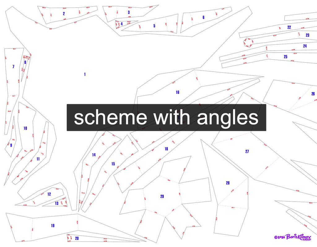 DIY Metal Tree Welding Plan: CNC Cutting Files (.pdf & .dxf)