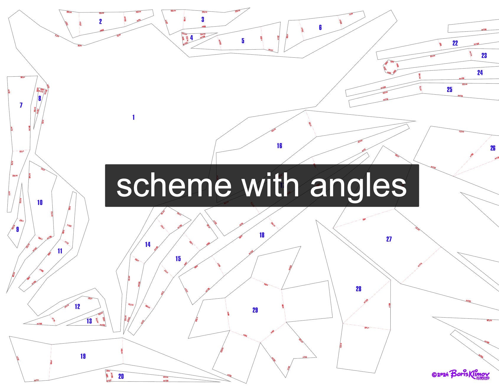 DIY Metal Tree Welding Plan: CNC Cutting Files (.pdf & .dxf)