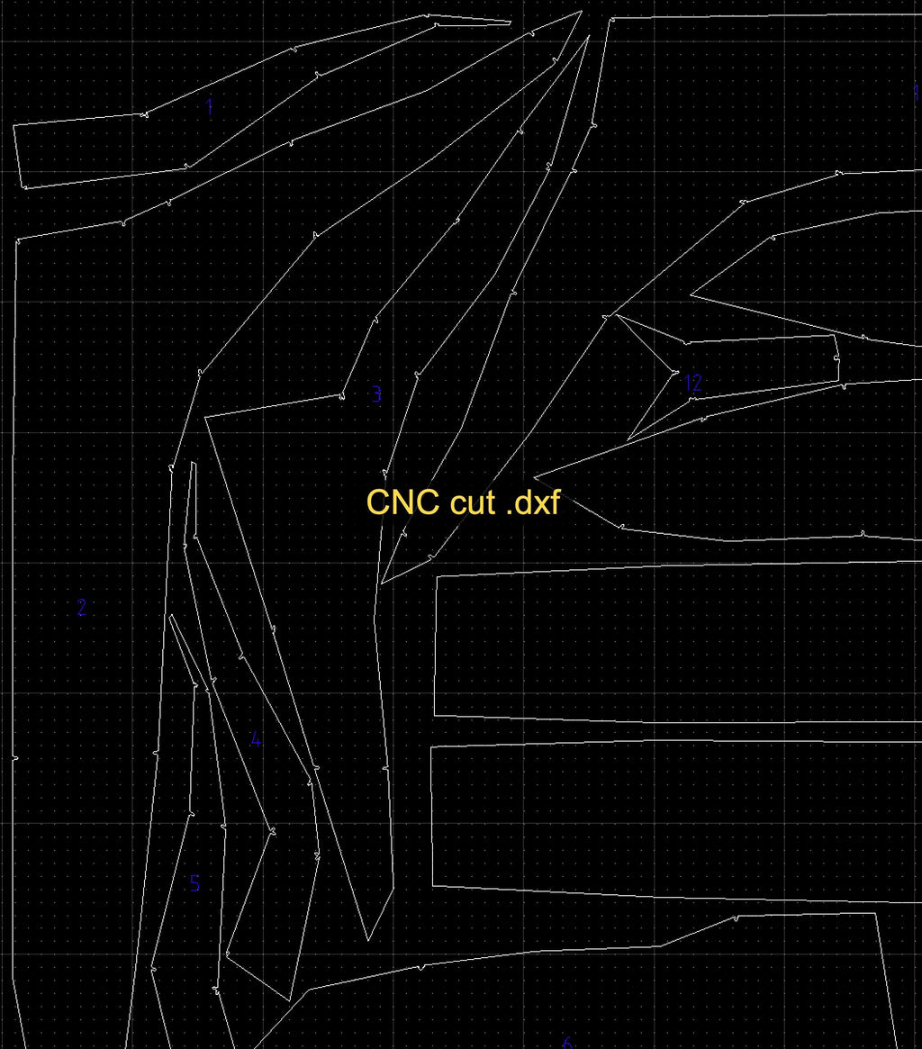 Orca metal! Weld it yourself with Digital plan for metal. Set of digital files include .pdf – scheme, .dxf – CNC cutting.