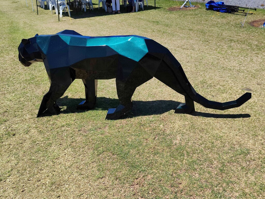 Panther Welding Project: DIY Metal Sculpture Plans (Digital Download)