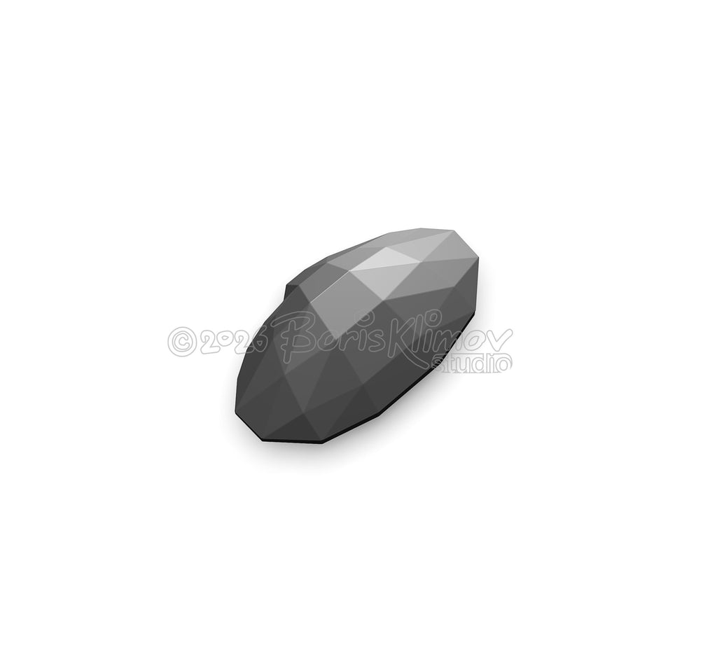 Clam 3d sculpture. DIY Welding Plan. Digital files (.pdf, .dxf CNC Cutting)