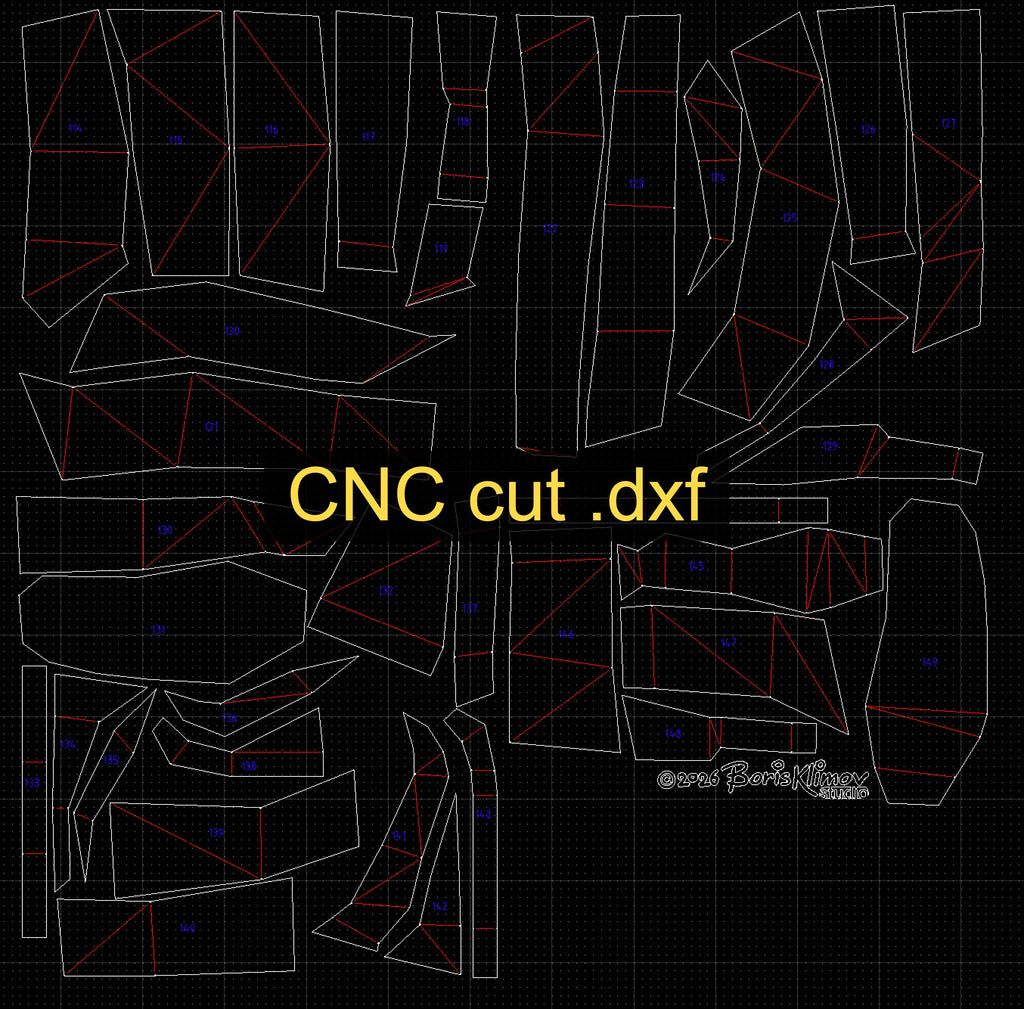 Golf player 3d sculpture. DIY Welding Plan. Digital files (.pdf, .dxf CNC Cutting)