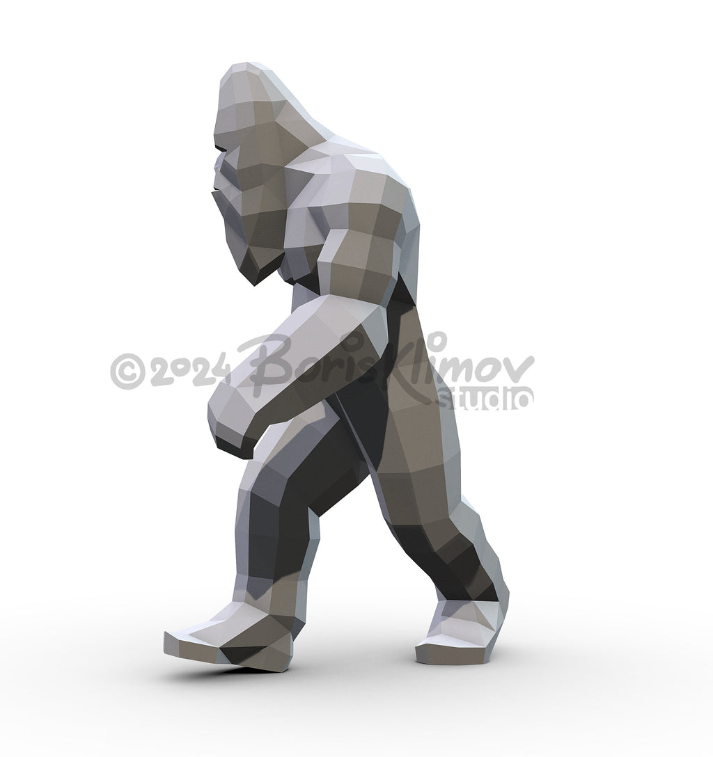 Weld a Sasquatch, Yeti, Bigfoot Welding Digital plan (pdf, dxf)