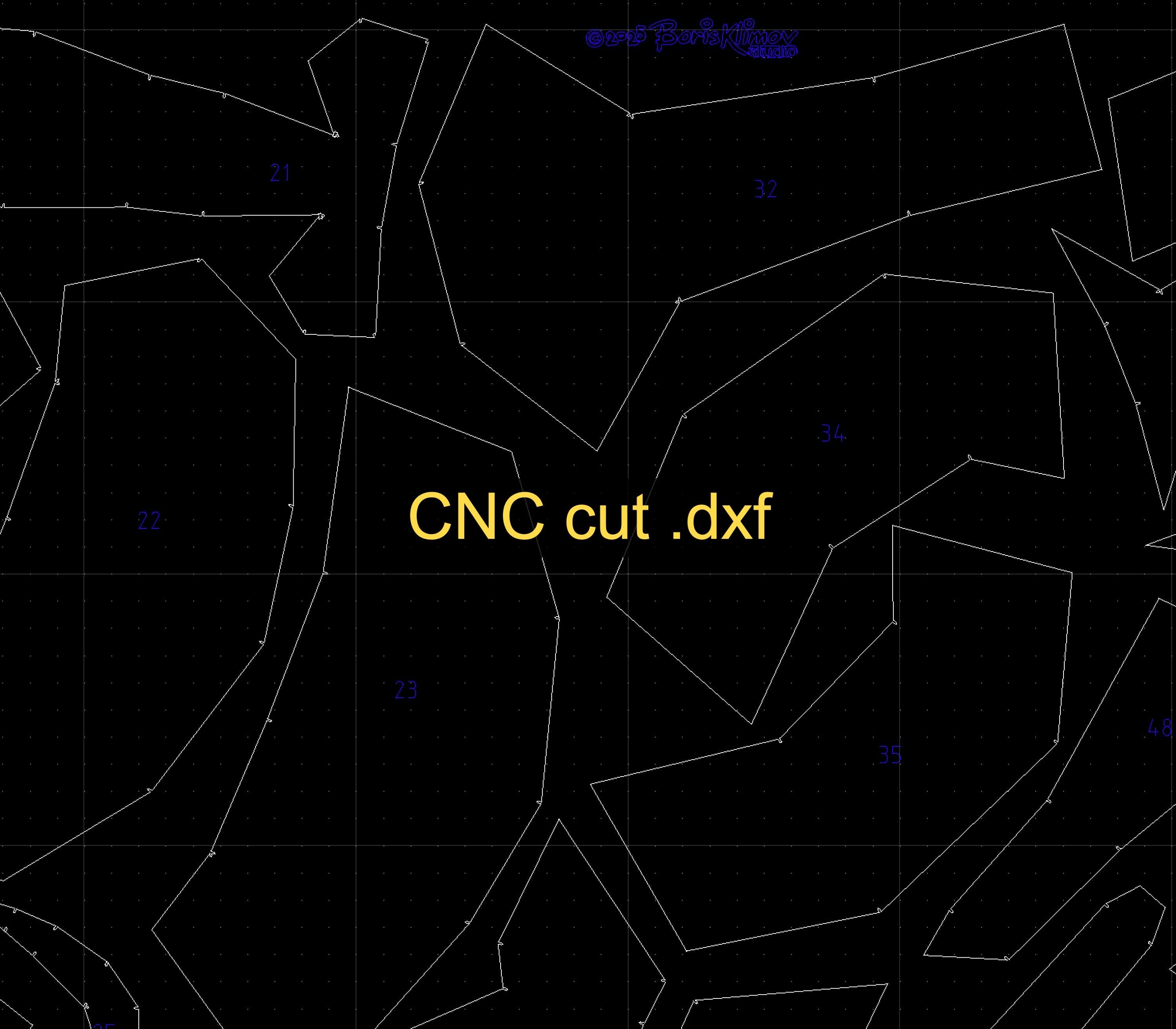Rat standing. DIY Welding Plan. Digital files (.pdf, .dxf CNC Cutting)