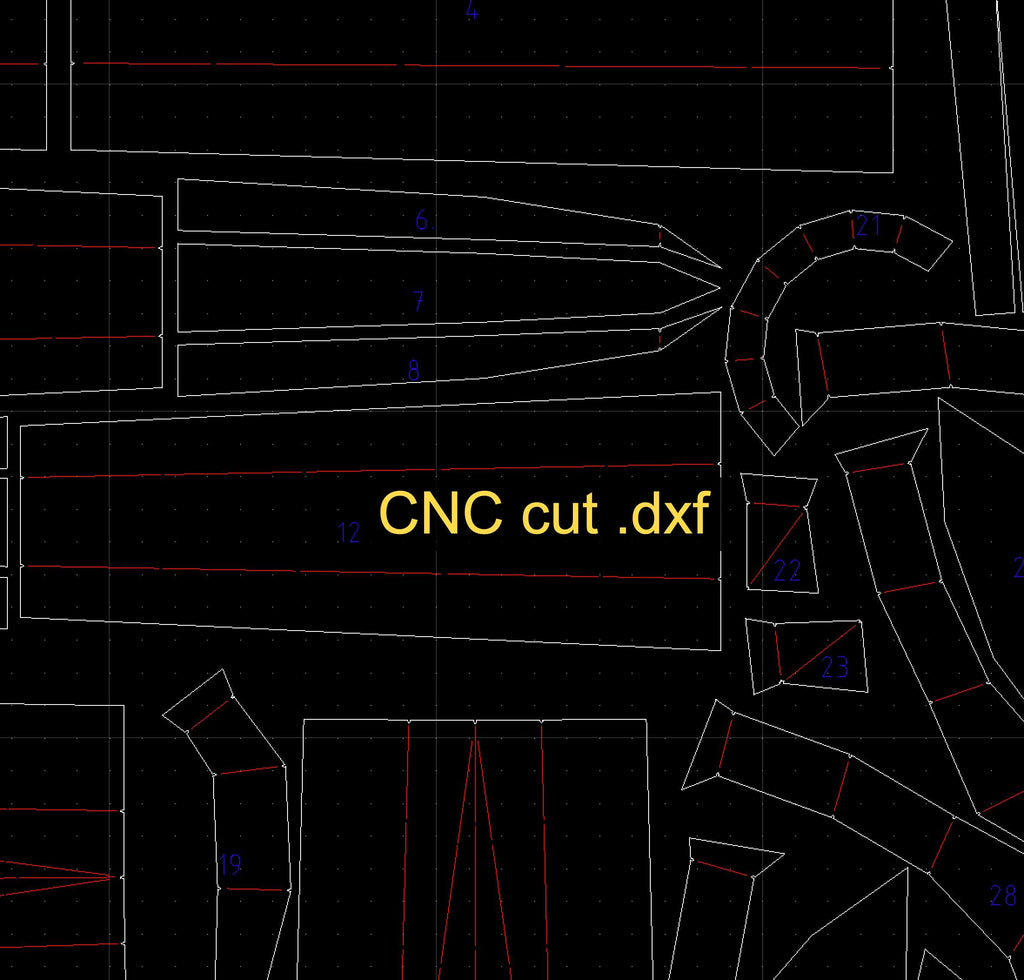 Medieval Sword 3d sculpture. DIY Welding Plan. Digital files (.pdf, .dxf CNC Cutting)