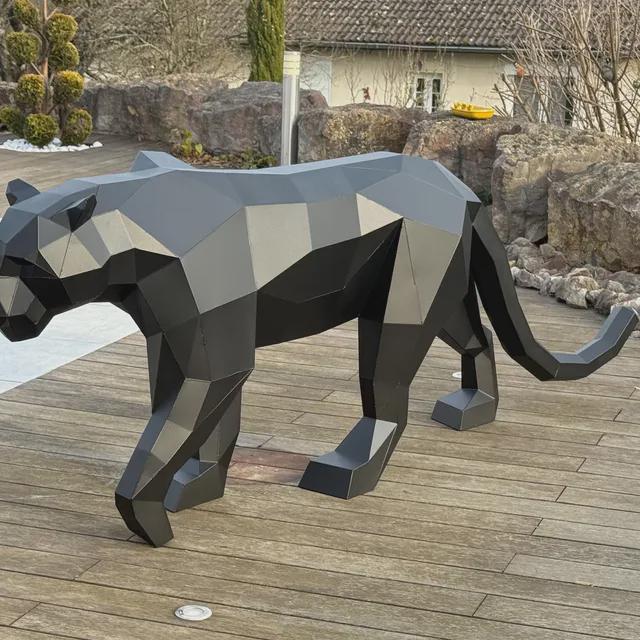 Panther Welding Project: DIY Metal Sculpture Plans (Digital Download)