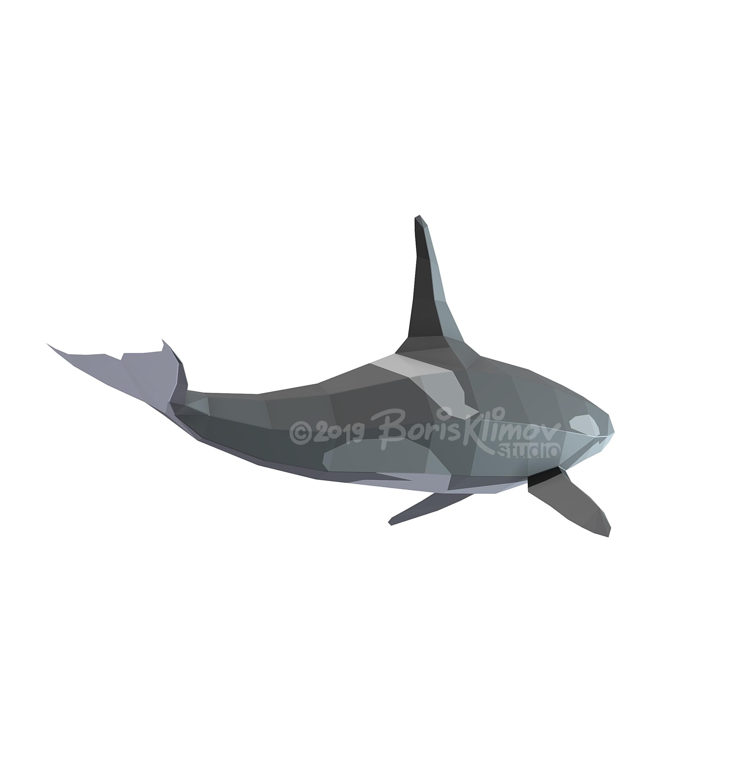 Orca metal! Weld it yourself with Digital plan for metal. Set of digital files include .pdf – scheme, .dxf – CNC cutting.