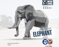 3D Metal Elephant DIY Welding Plan – CNC Files (.pdf & .dxf)