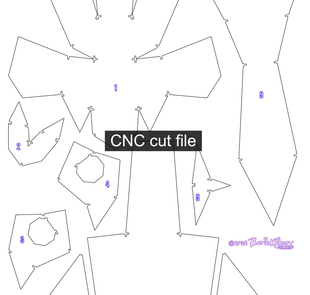 DIY Metal Owl Welding Project: CNC Plan, 3D Figure (Digital Download)