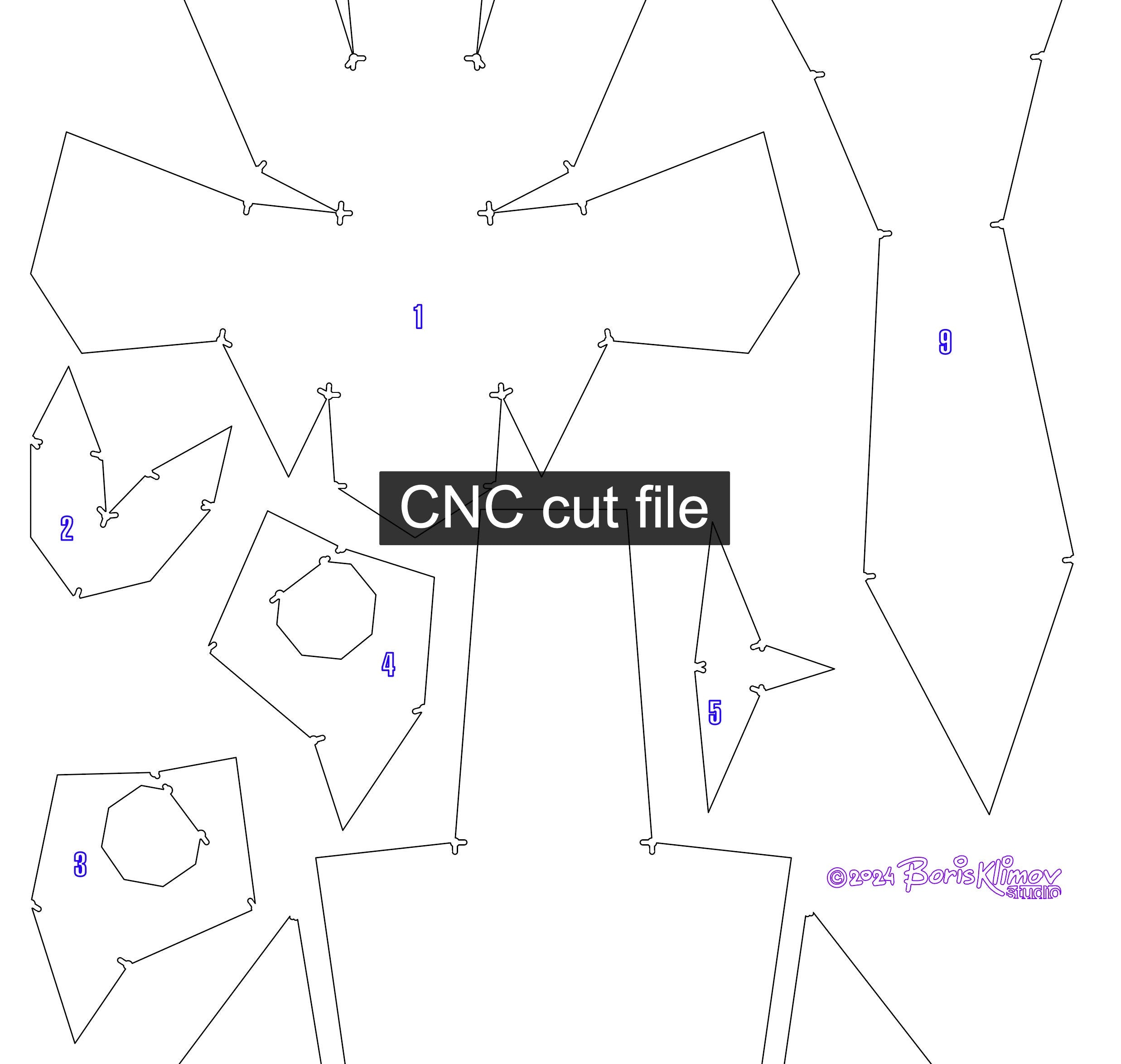 DIY Metal Owl Welding Project: CNC Plan, 3D Figure (Digital Download)