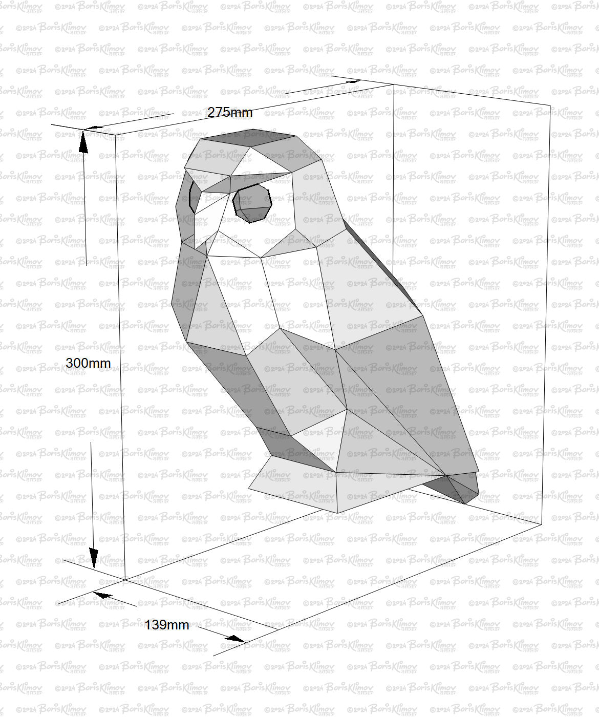 DIY Metal Owl Welding Project: CNC Plan, 3D Figure (Digital Download)