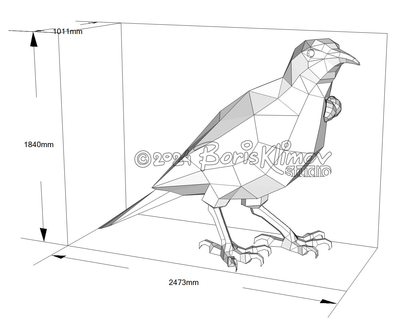 Tui! Weld it yourself with Digital plan for metal. Set of digital files .pdf – scheme, .dxf – CNC cutting.