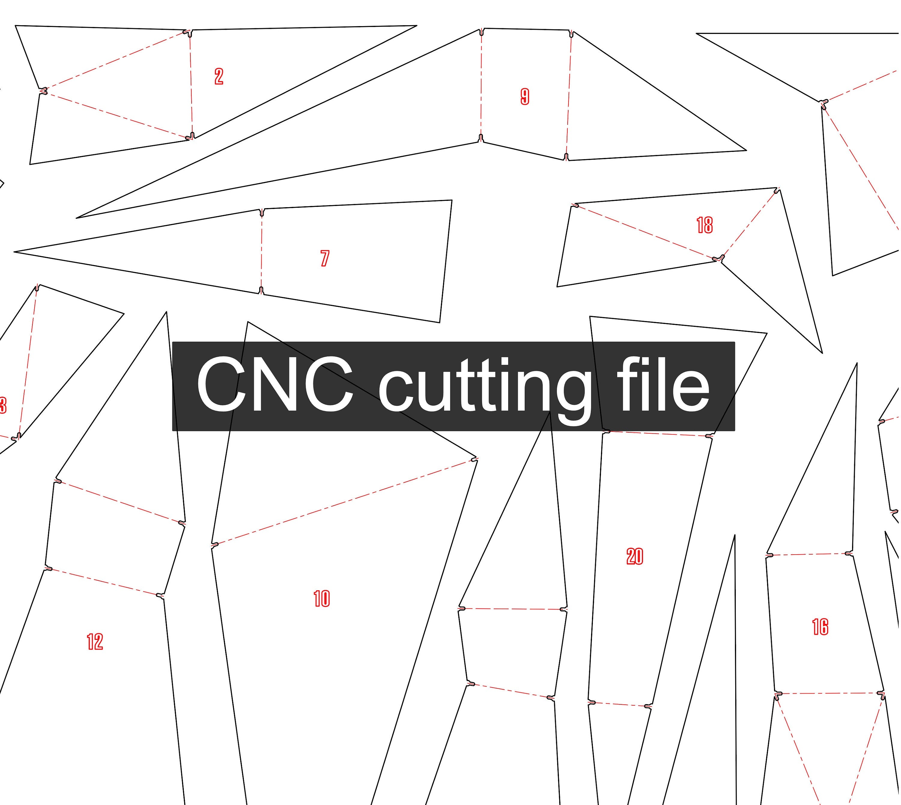 DIY Metal Bull Welding Project: CNC Cutting Digital Plan (pdf & dxf)