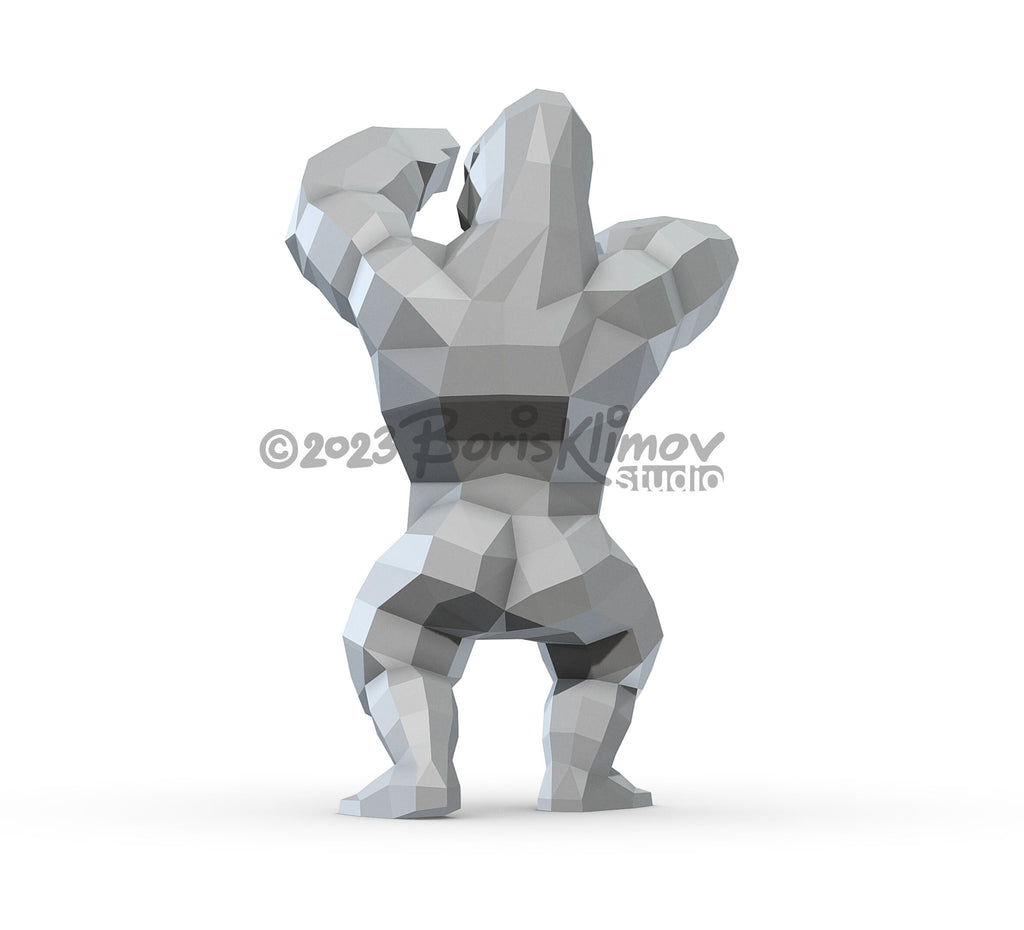 DIY Metal Gorilla Welding Plan: CNC Cutting Files (pdf, dxf)