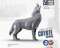 DIY Metal Coyote Welding Project, CNC Cutting Digital Plan (pdf & dxf)
