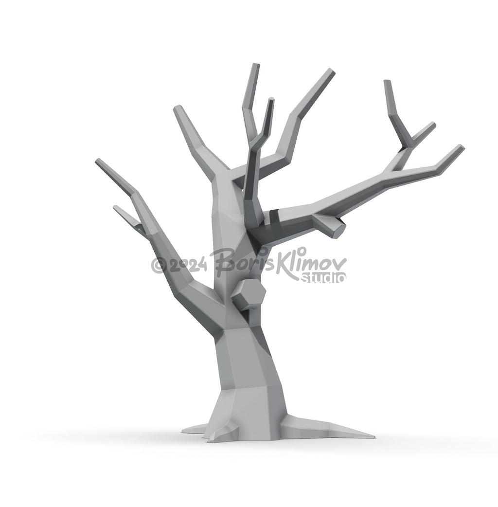 DIY Metal Tree Welding Plan: CNC Cutting Files (.pdf & .dxf)