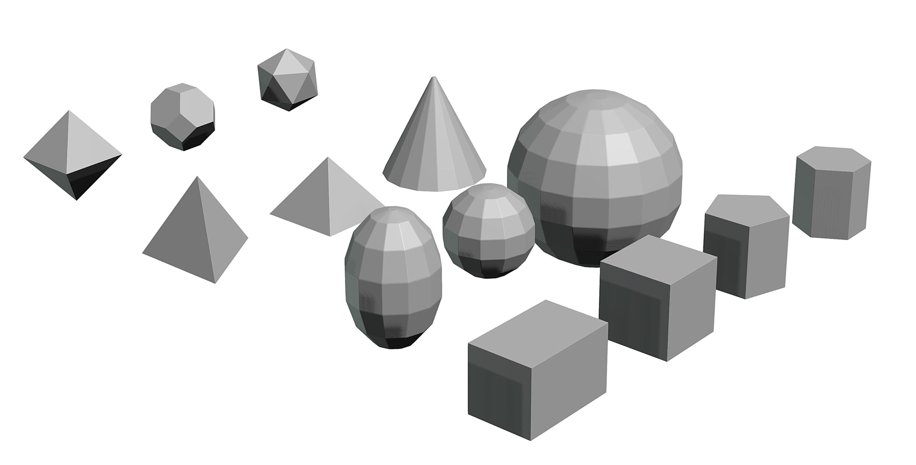 Welding Practice Geometric Solids DXF PDF Files (Digital Download)