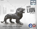 Metal Lion Welding Project: DIY CNC Cutting Plan (pdf/dxf)