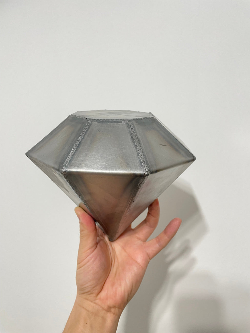 3D Diamond Welding Project: DIY Metal Sculpture (Digital Files .pdf, .dxf, CNC Ready)