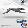 Greyhound Metal Welding DIY Digital Plan (.PDF, .DXF)