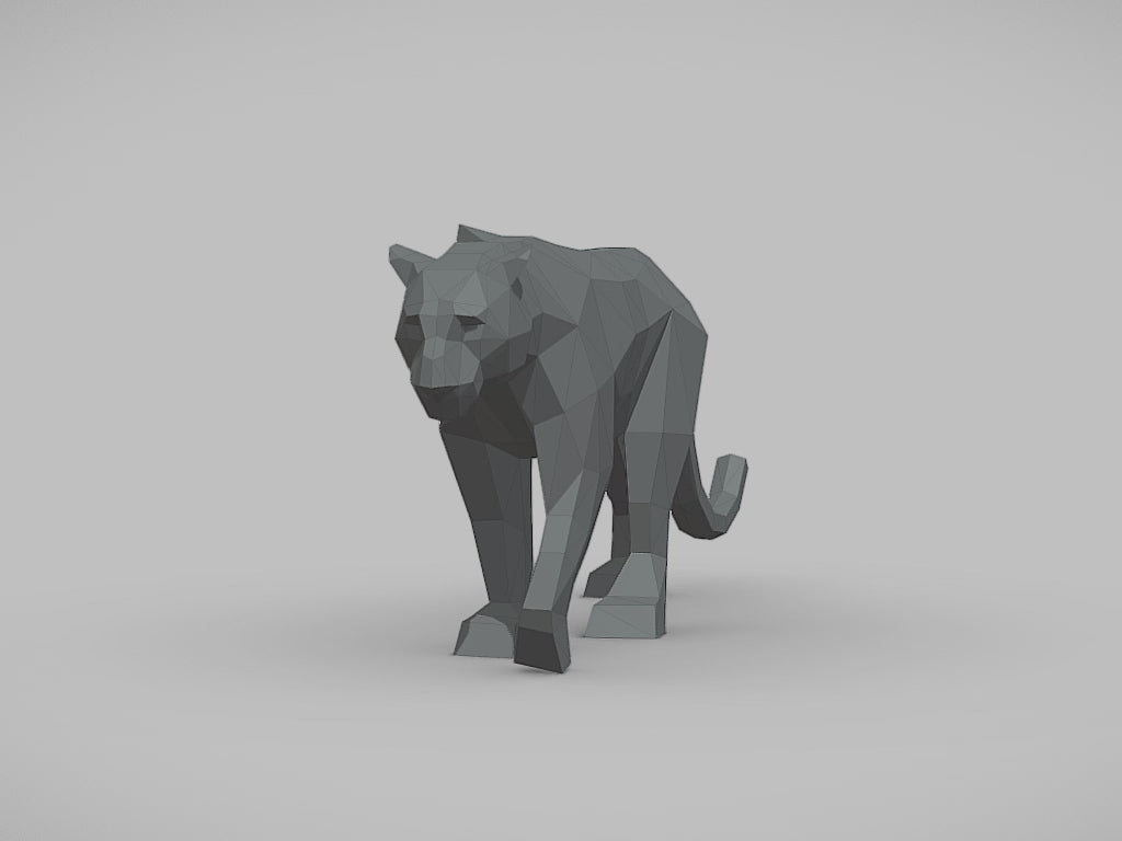 Panther Welding Project: DIY Metal Sculpture Plans (Digital Download)