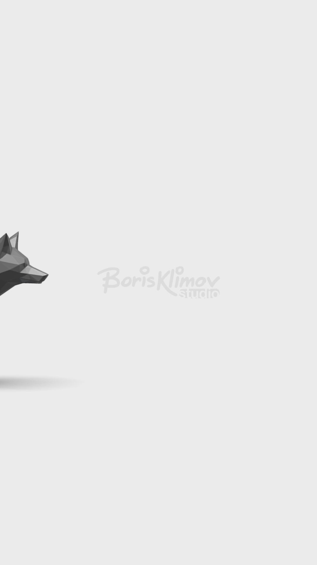 Fox 3d sculpture. DIY Welding Plan. Digital files (.pdf, .dxf CNC Cutting)