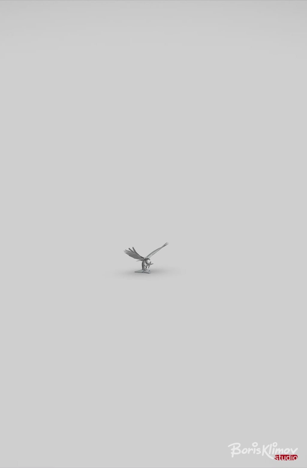 Eagle! Weld it yourself with Digital plan for metal. Set of digital files include: .pdf – scheme, .dxf – CNC cutting.