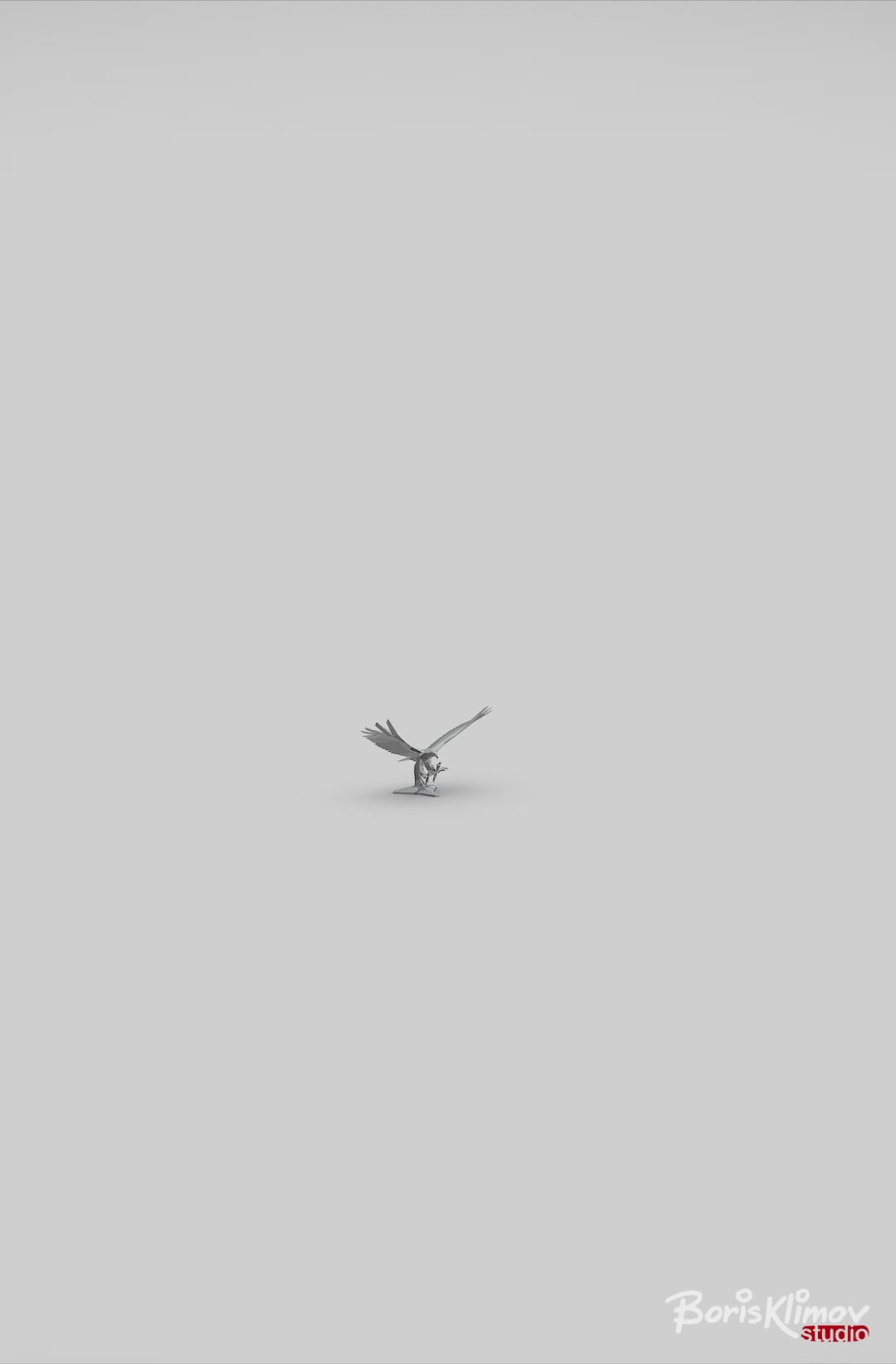 Eagle! Weld it yourself with Digital plan for metal. Set of digital files include: .pdf – scheme, .dxf – CNC cutting.