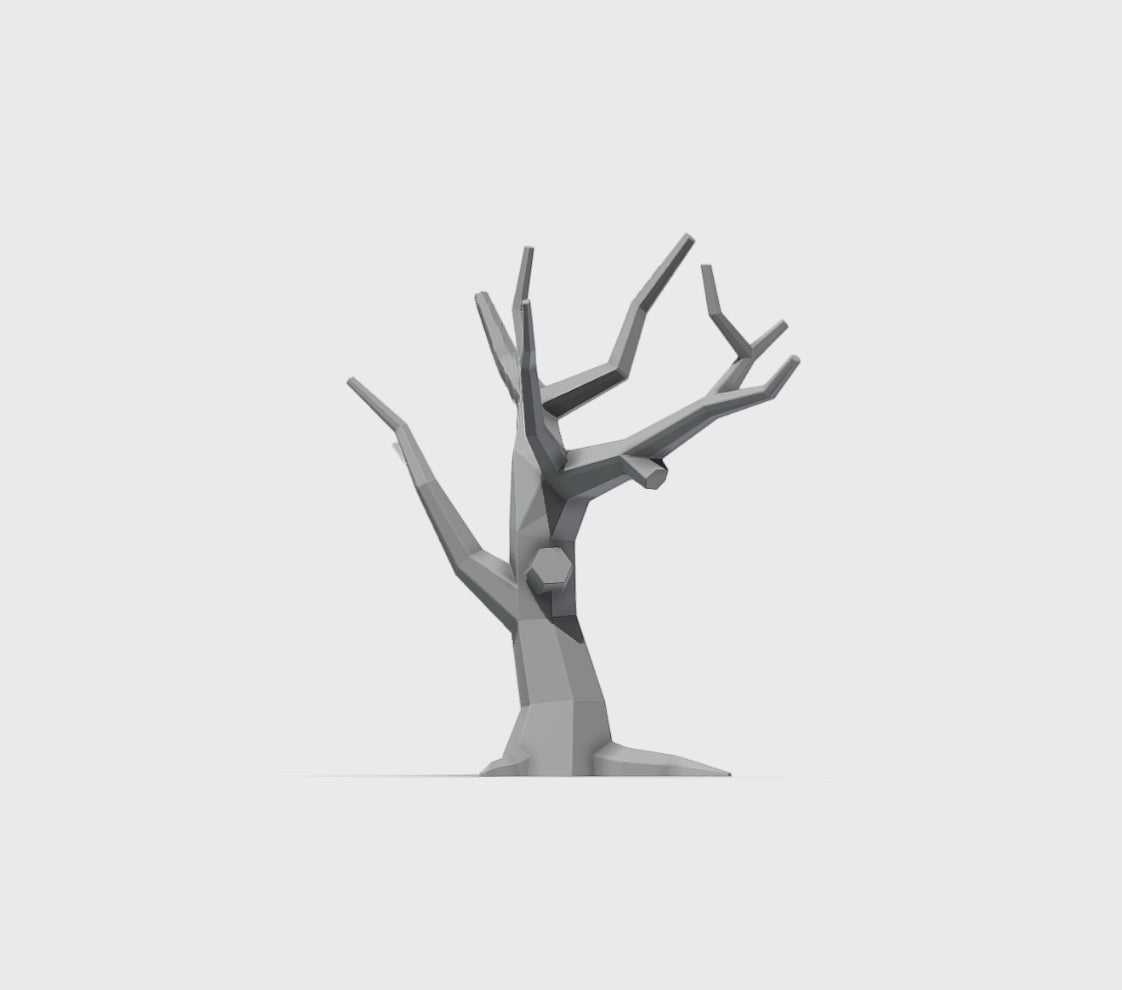 DIY Metal Tree Welding Plan: CNC Cutting Files (.pdf & .dxf)